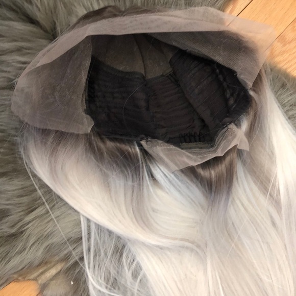 - - 💫24” BLONDE OMBRÉ NATURAL STRAIGHT LACE FRONT WIG - Picture 15 of 17